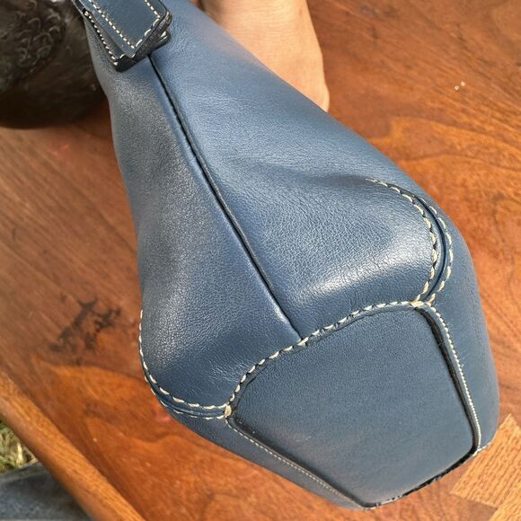 Coach Soho Mini Pochette Style No. 9234 – Blue Leather - Picture 8 of 11